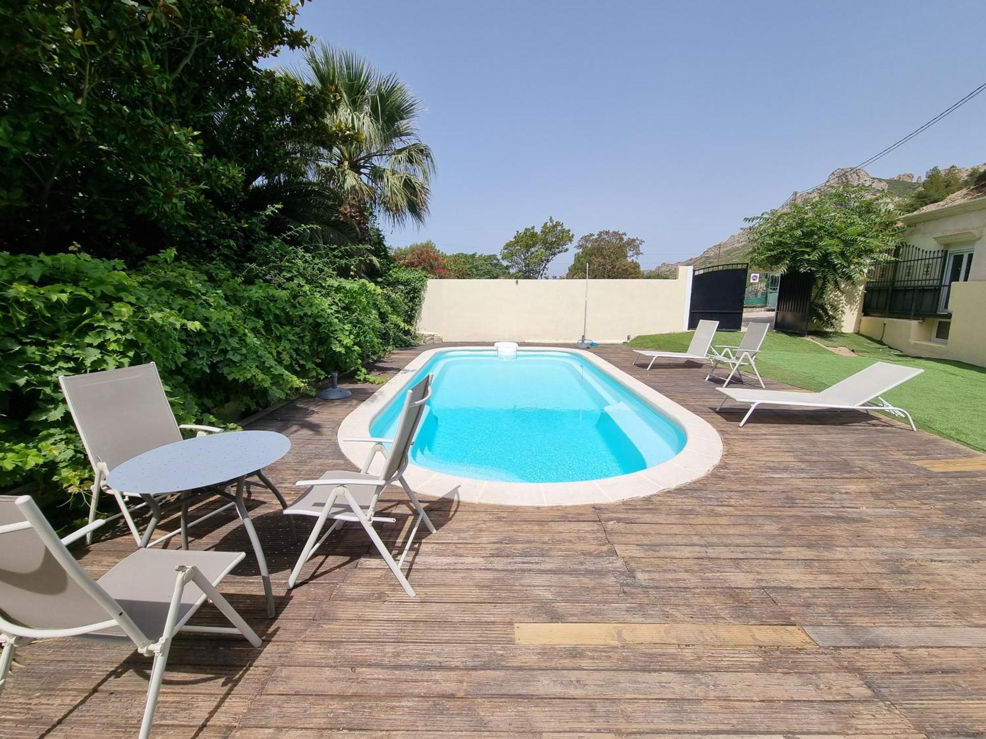 Villa Neuve Avec Piscine Privee Parc Des Calanques 15Min Velodrome Marsylia Zewnętrze zdjęcie